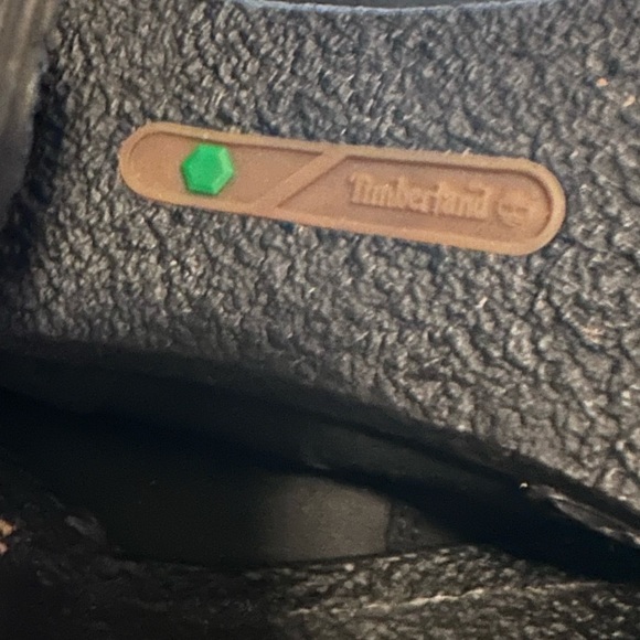 Like New Timberland Glancy 3” Womens 8432A001 Black Nubuck Heel Boots Shoes SZ-7 - Picture 5 of 6